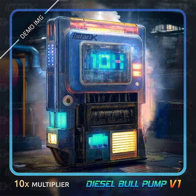 NFT Fuel Card 10X Diesel Bull Pump